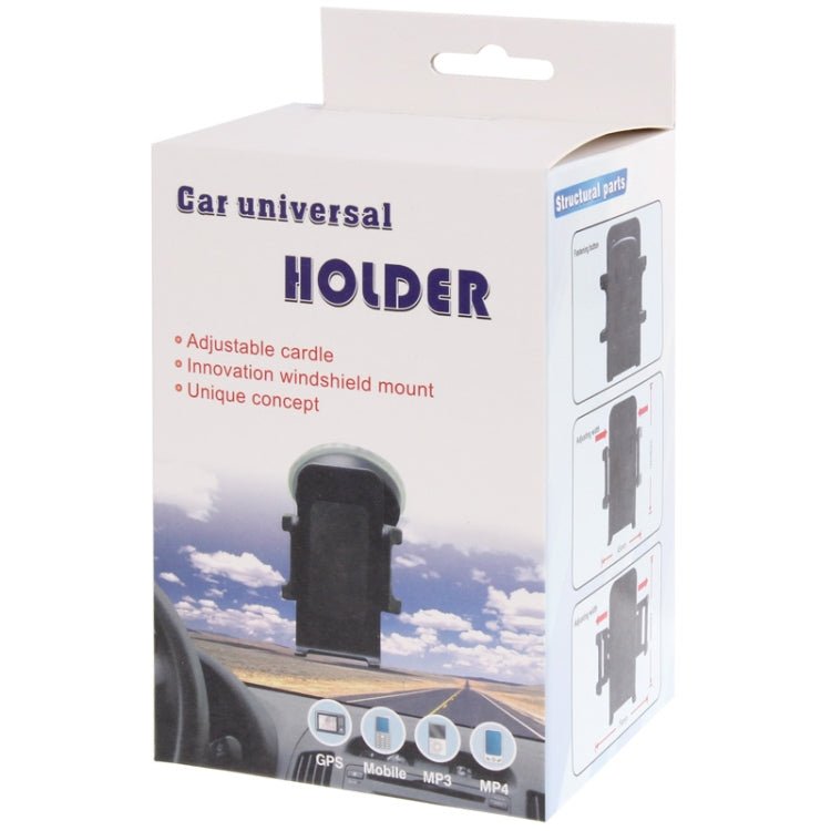 Universal 360 Degree Rotation Suction Cup Car Holder / Desktop Stand for iPhone, Galaxy, Sony, Lenovo, HTC, Huawei, and other Smartphones of Width: 4.5cm - 7.4cm, Car Holder - ORIWHIZ