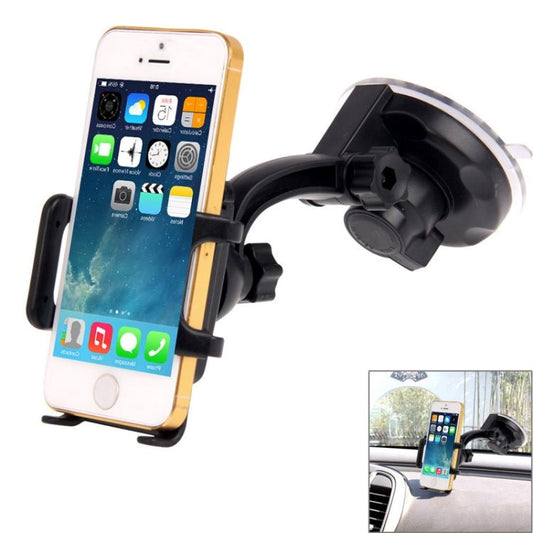 Universal 360 Degree Rotation Suction Cup Car Holder / Desktop Stand for iPhone, Galaxy, Sony, Lenovo, HTC, Huawei, and other Smartphones of Width: 4.5cm - 7.4cm, Car Holder - ORIWHIZ