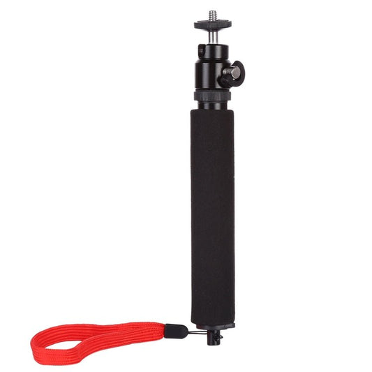 Universal 360 degree Selfie Stick with Red Rope for Gopro, Cellphone, Compact Cameras with 1/4 Threaded Hole, Length: 210mm - 525mm, Length: 21 - 52cm - ORIWHIZDJI & Insta360 AccessoriesExtendable PoleUniversal Grip Tripod