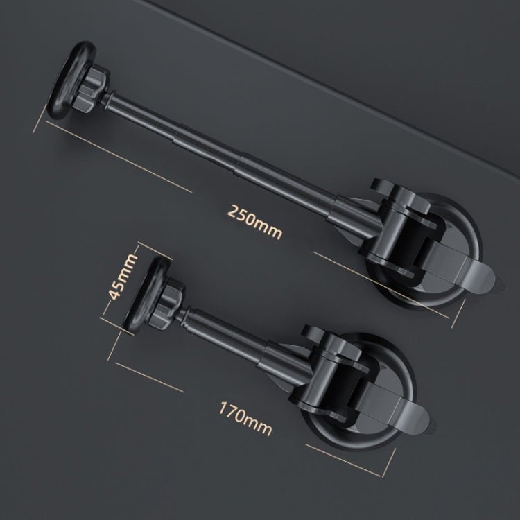 Universal Magnetic Retractable Rotating Car Mobile Phone Holder, Magnetic Retractable Rotating Phone Holder - ORIWHIZ