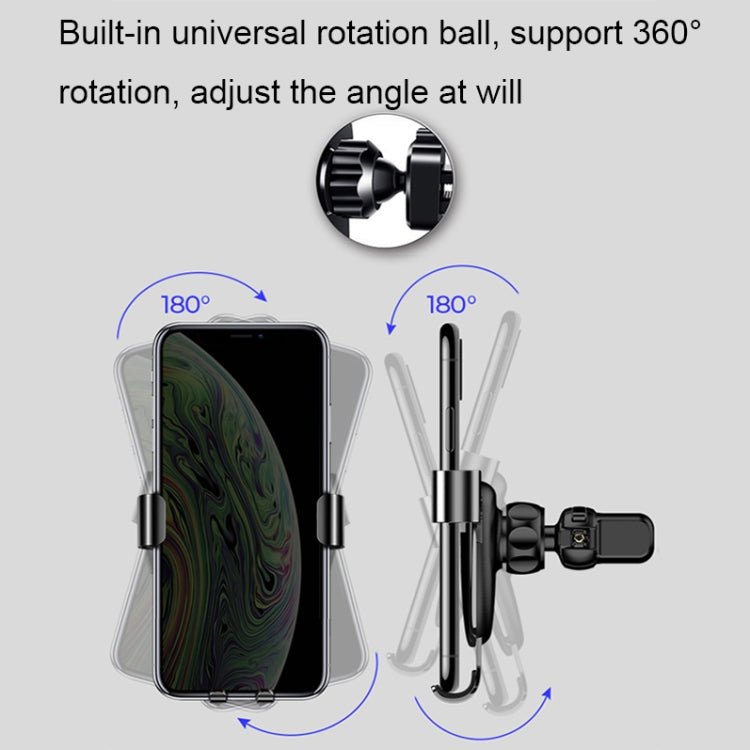 Universal Metal Gravity Car Phone Holder, Metal Gravity Car Phone Holder - ORIWHIZ