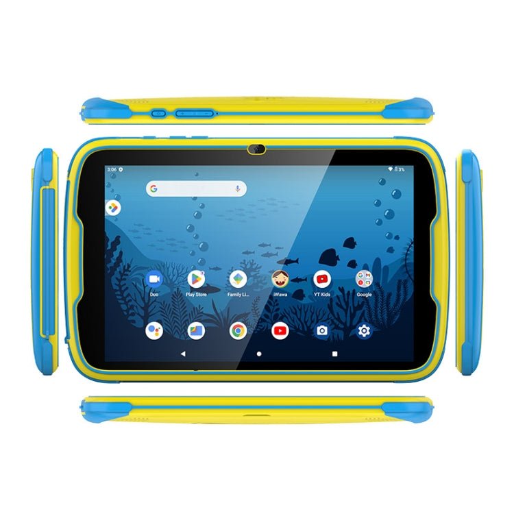 UNIWA Boxchip Tab 8 WiFi Kid Tablet, 8 inch Android 13 Allwinner A523 Octa Core CPU Support Google Play, 4GB+64GB - ORIWHIZ