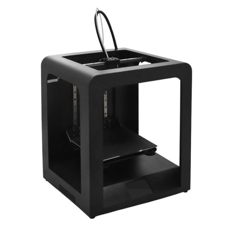 US Warehouse 3.5 inch Touch Screen Auto - leveling Pause Resume Printing Desktop 3D Printer with Crystal Glass Platform, 3.5 inch (Black) - ORIWHIZ