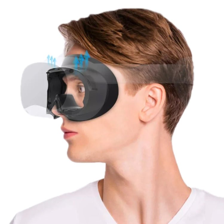 US Warehouse For PICO 4 Sponge Leather Magnetic Blackout Sweat Face Cover, Face Cover - ORIWHIZ