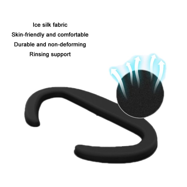 US Warehouse For PICO 4 Sponge Leather Magnetic Blackout Sweat Face Cover, Face Cover - ORIWHIZ