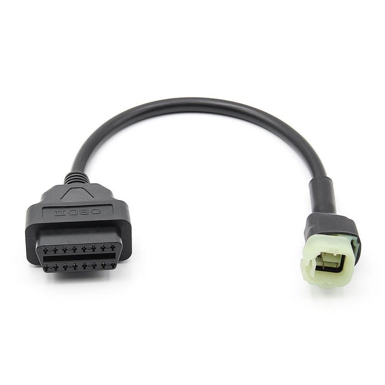 US Warehouse Motorcycle OBD 16PIN Female to 4PIN Connector Cable for Honda, 16PIN to 4PIN - ORIWHIZ