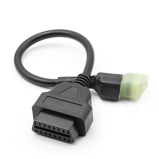 US Warehouse Motorcycle OBD 16PIN Female to 4PIN Connector Cable for Honda, 16PIN to 4PIN - ORIWHIZ