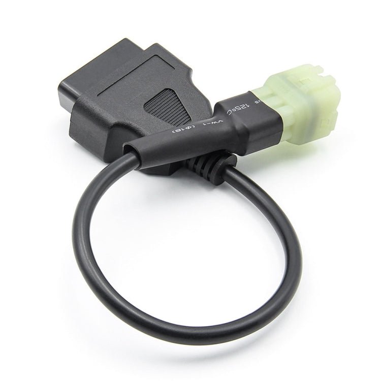 US Warehouse Motorcycle OBD 16PIN Female to 6PIN Connector Cable for KTM, 16PIN to 6PIN, 16PIN Female to 6PIN - ORIWHIZ