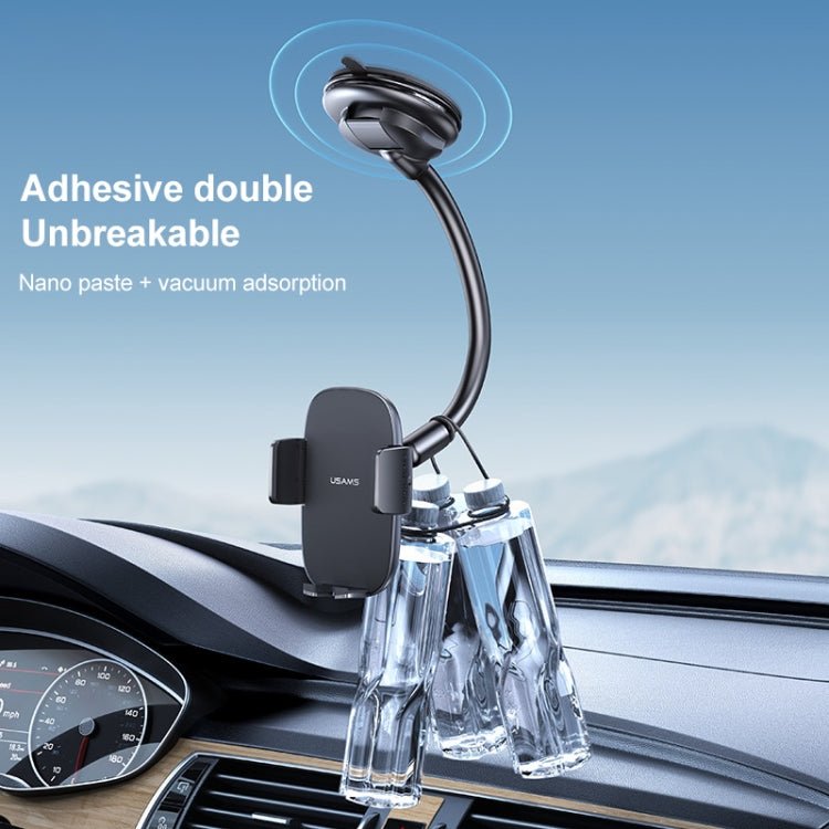 USAMS US - ZJ065 Car Center Console Windshield Mobile Phone Holder, ZJ065 - ORIWHIZ