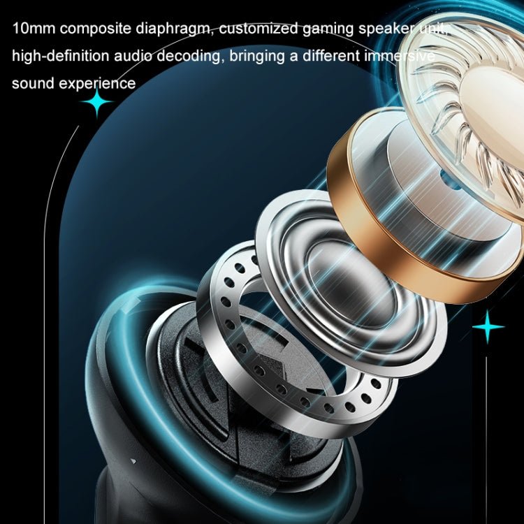 USAMS XJ13 XJ ENC Dual Microphone Noise Cancelling TWS Wireless Bluetooth Earphone, USAMS XJ13 - ORIWHIZ