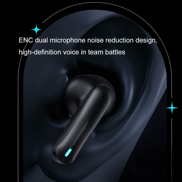USAMS XJ13 XJ ENC Dual Microphone Noise Cancelling TWS Wireless Bluetooth Earphone, USAMS XJ13 - ORIWHIZ