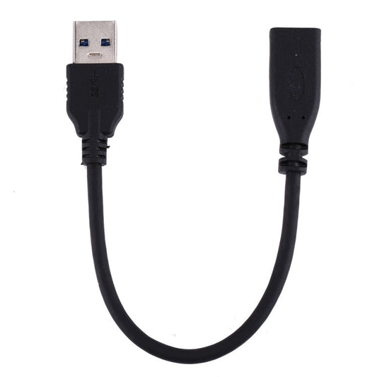 USB 3.0 Male to USB - C / Type - C 3.1 Female Adapter Cable, Cable Length: About 20cm - ORIWHIZ