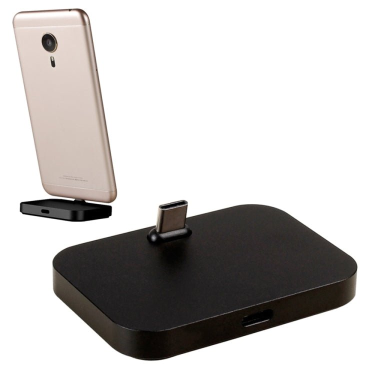 USB - C / Type - C Aluminum Alloy Desktop Station Dock Charger - ORIWHIZ