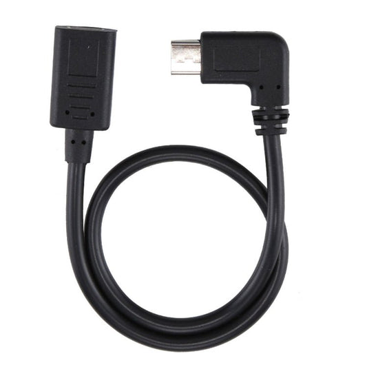 USB - C / Type - C Female to USB - C / Type - C Male Elbow Adapter Cable, Total Length: about 30cm - ORIWHIZ