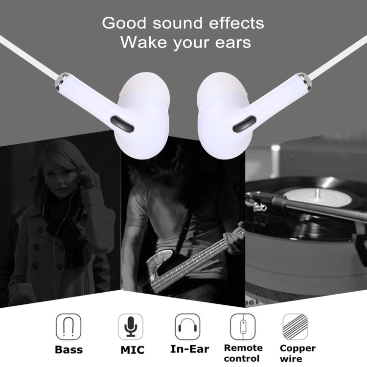 USB - C / Type - C In - ear Wired Earphone with Mic, Not For Samsung Phones, Cable Length: about 1.2m, Type - C - ORIWHIZ