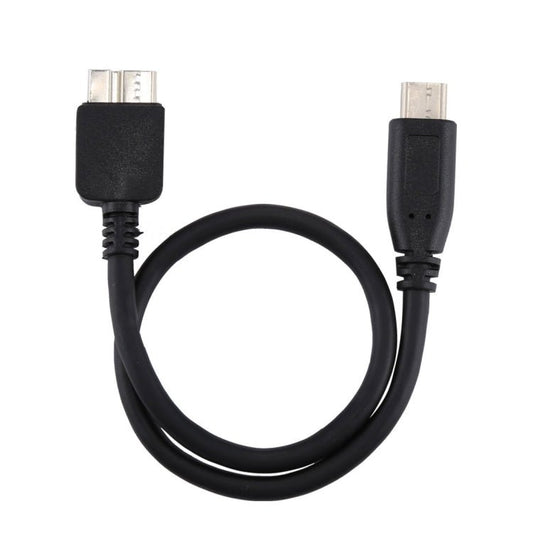 USB - C / Type - C Male to Micro B Male Adapter Cable, Total Length: about 30cm, 30cm - ORIWHIZ
