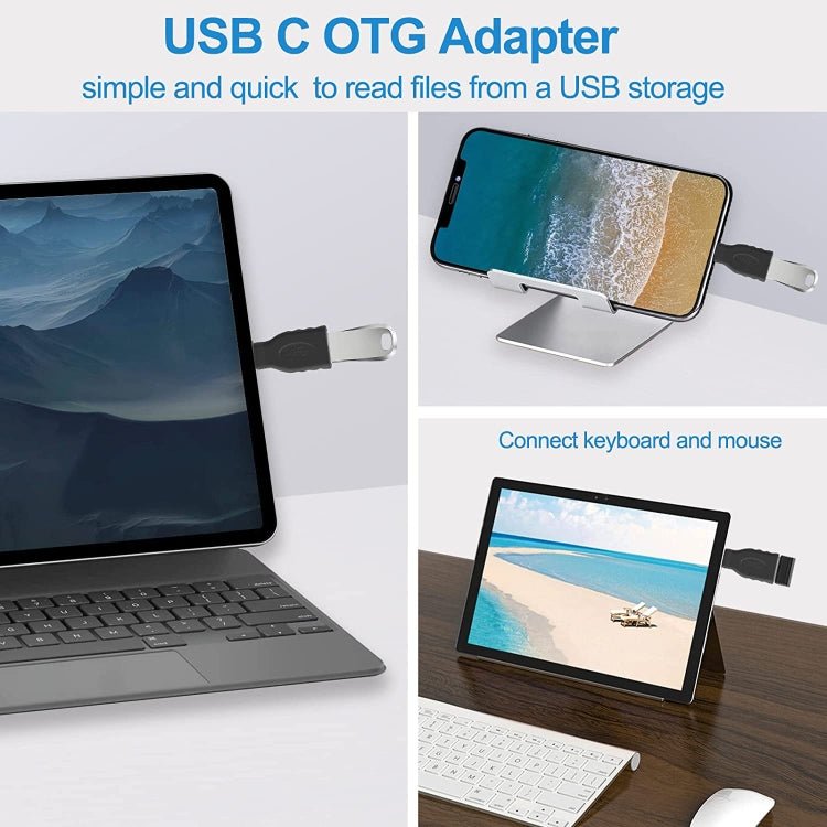 USB - C / Type - C Male to USB 3.0 Female OTG Converter Adapter - ORIWHIZ