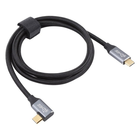 USB - C / Type - C Male to USB - C / Type - C Elbow Transmission Data Cable, 0.5m, 1m, 1.5m, 2m, 3m - ORIWHIZ