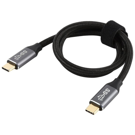 USB - C / Type - C Male to USB - C / Type - C Male Transmission Data Charging Cable, Cable Length: 0.5m, 0.5m - ORIWHIZ