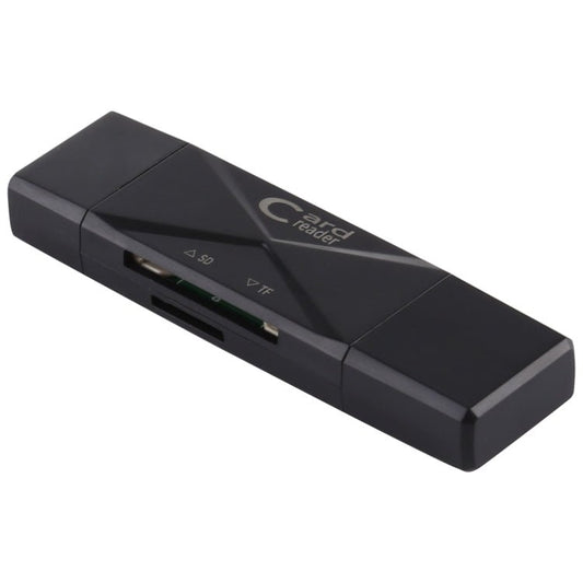 USB - C / Type - C + SD + TF + Micro USB to USB 2.0 Card Reader, USB2.0 - ORIWHIZ