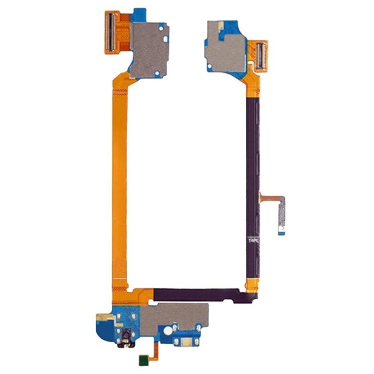 USB Charging Connector Port Flex Cable & Earphone Audio Jack Flex Cable & Microphone Flex Cable for LG G2 / D800 / D801 / D803 / D800T, For G2 / D800 - ORIWHIZ