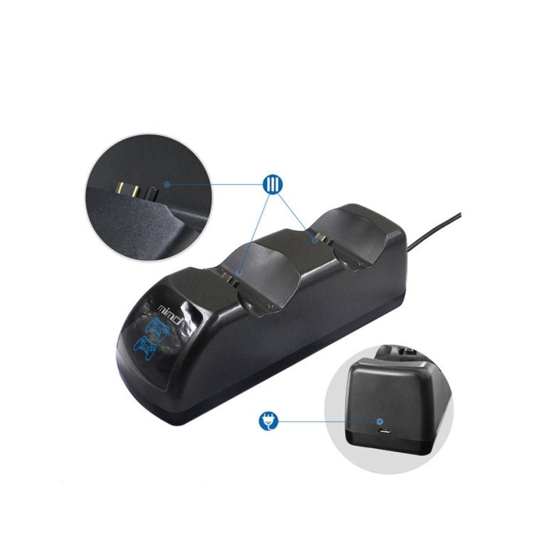 USB Dual Charger Dock Station with LED Indicator for PS4 Wireless Controller, SND - 401 - ORIWHIZmimdSony AccessoriesSony Accessories Charger & Power