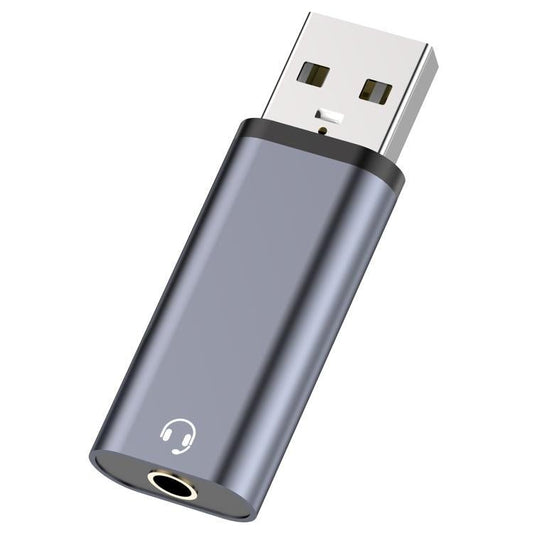 USB Male to 3.5mm Female Audio Adapter, Adapter - ORIWHIZ