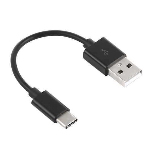 USB to USB - C / Type - C Charging & Sync Data Cable, Cable Length: 14cm, 14cm USB to Type - C Black, 14cm USB to Type - C White - ORIWHIZ