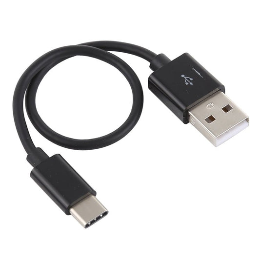 USB to USB - C / Type - C Charging & Sync Data Cable, Cable Length: 22cm, 22cm USB to Type - C Black, 22cm USB to Type - C White - ORIWHIZ