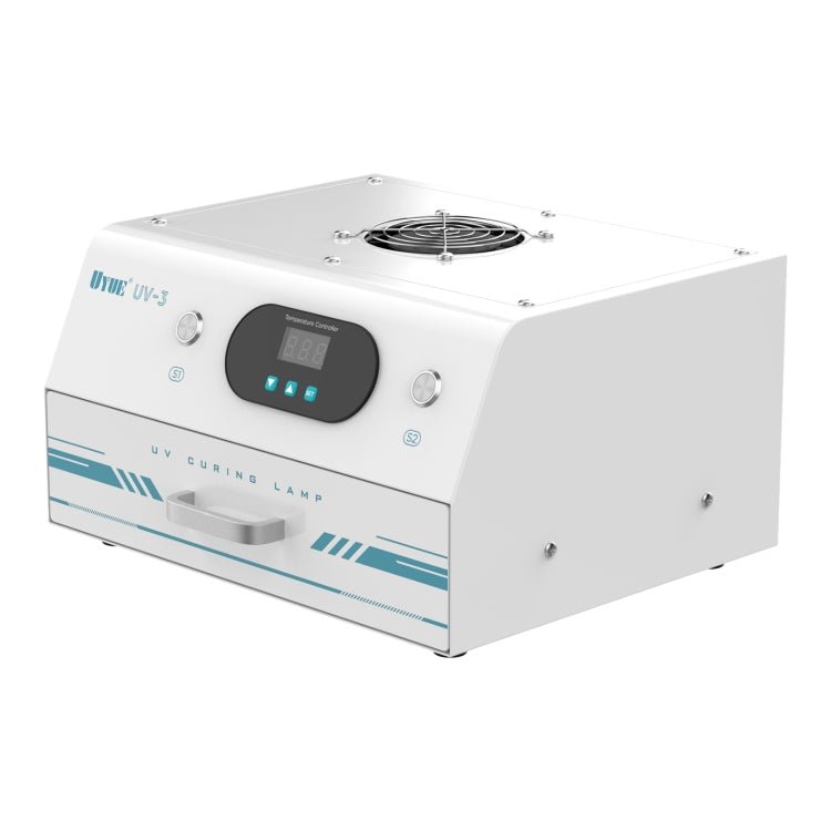 Uyue UV - 3 7 inch Phone Timing Intelligent Curing Lamp Mechanic, EU Plug, US Plug - ORIWHIZ