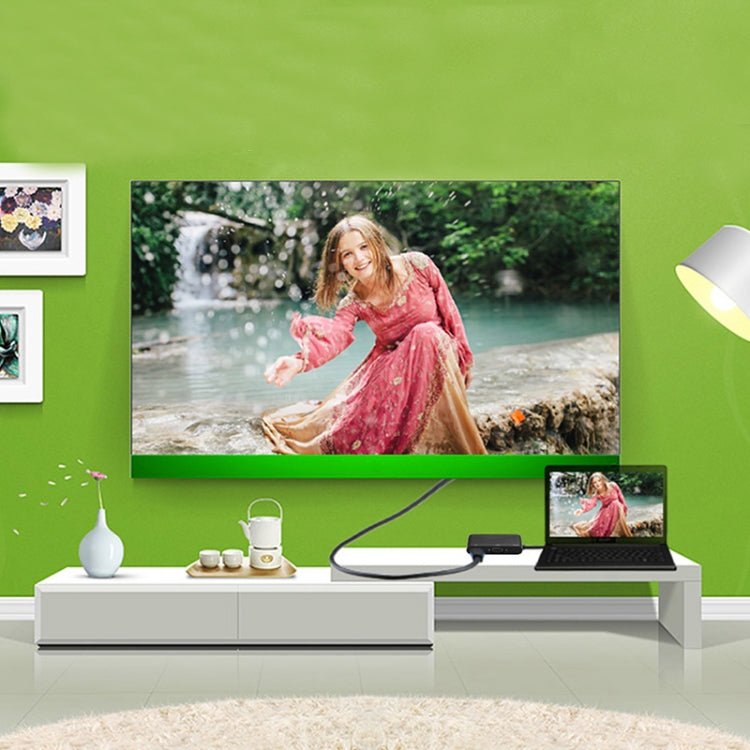 V83 USB - C / Type - C to 4K HDMI / VGA + 3.5mm Audio + USB Multi - function Adapter - ORIWHIZ