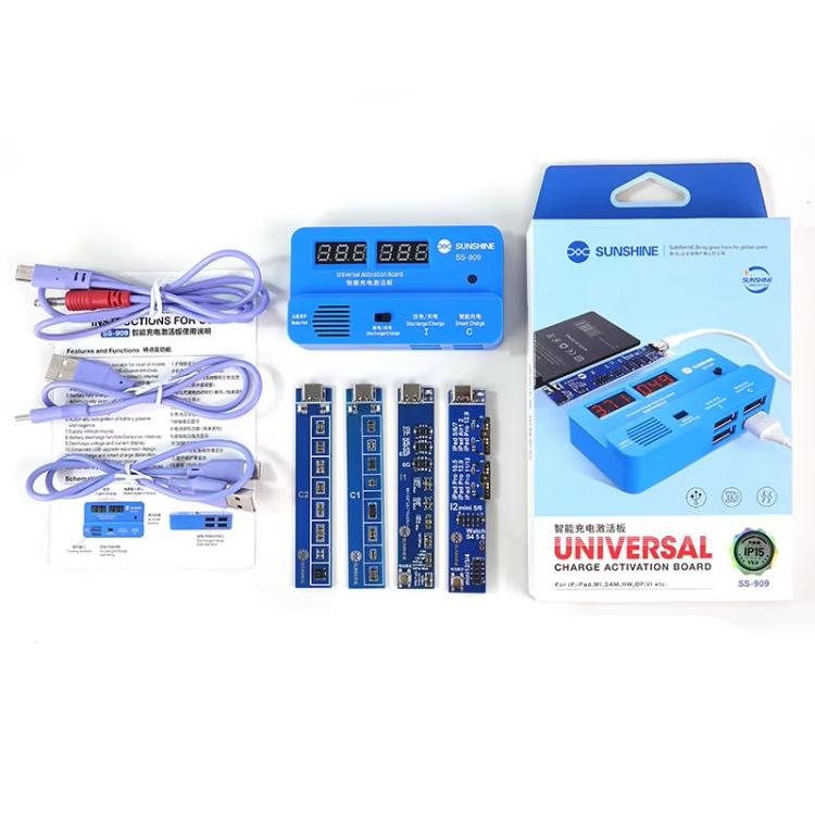 V9.0 Universal Battery Activation Board Quick Charge Maintenance Line For IPhone Android Repair Test Board Tool, SUNSHINE SS - 909 - ORIWHIZ