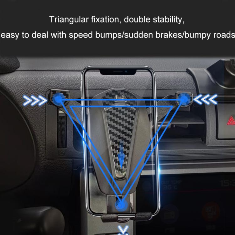Vehicle Air Ooutlet Gravity Navigation Phone Bracket - ORIWHIZ