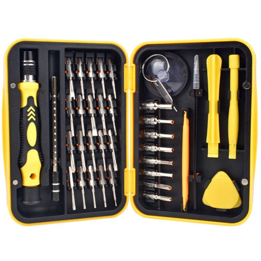 Watch Mobile Phone Disassembly Repair Tool Multi - function Deep Hole 38 in 1 Combination Screwdriver Set, 38 in 1 - ORIWHIZ