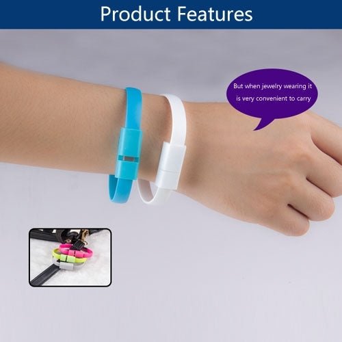 Wearable Bracelet Sync Data Charging Cable, Length: 24cm - ORIWHIZ