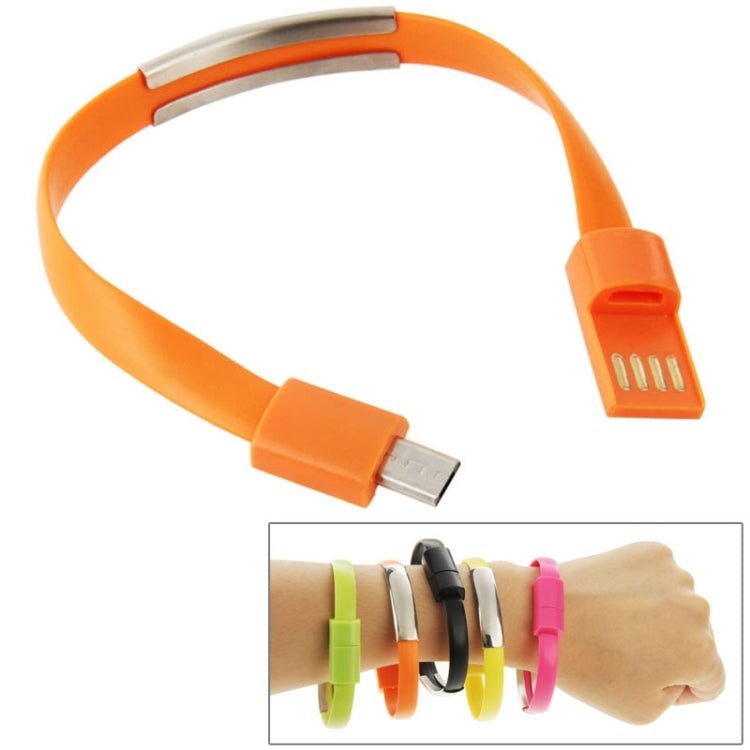 Wearable Bracelet Sync Data Charging Cable, Length: 24cm - ORIWHIZ