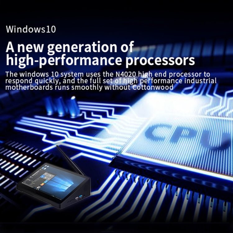 Windows 10 Intel Celeron N4020 Dual Core up to 2.8GHz, Support WiFi & Bluetooth & TF Card & HDMI & RJ45, US Plug, 4GB+64GB - ORIWHIZ