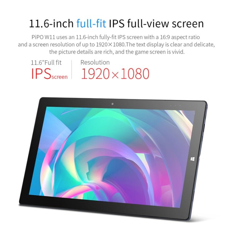 Windows 10 System, Intel Gemini Lake N4120 Quad Core Up to 2.6GHz, with Keyboard & Stylus Pen, Support Dual Band WiFi & Bluetooth & Micro SD Card, 8GB+128GB+128GB - ORIWHIZ