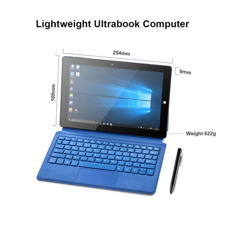 Windows 10 System, Intel Gemini Lake N4120 Quad Core up to 2.6GHz, with Keyboard & Stylus Pen, Support Dual Band WiFi & Bluetooth & TF Card & HDMI, US Plug, PiPO W10 with Keyboard & Stylus Pen - ORIWHIZ