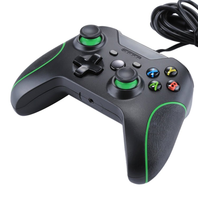 Wired USB Game Controller Gamepad for XBOX ONE Console / PC / Laptop, Cable Length: About 2.1m, HSY - 008 (Black), HSY - 008 - ORIWHIZMicroSoft AccessoriesMicroSoft Accessories GamepadToys & Hobbies