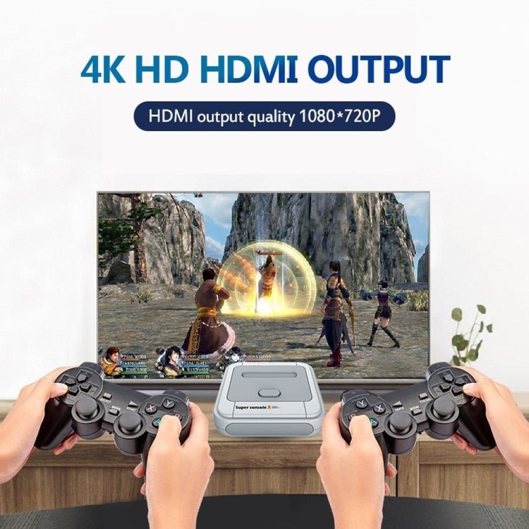 Wireless 4K HD 3D Double Game Console Box, US Plug, 64GB US Plug, 128GB US Plug, 256GB US Plug - ORIWHIZPocket ConsolePocket Console & AccessoriesToys & Hobbies