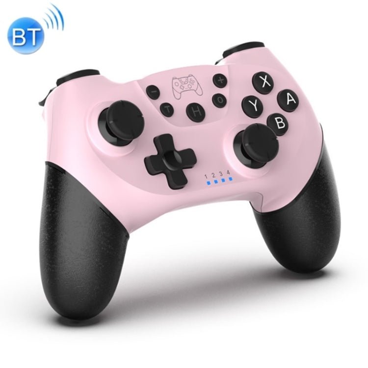 Wireless Bluetooth Gamepad With Macro Programming For Switch Pro, Pink, Left Blue Right Red, Left Blue Right Green, Black Left Red - ORIWHIZNintendo AccessoriesNintendo Accessories GamepadsToys & Hobbies