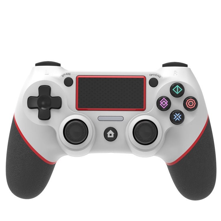 Wireless Bluetooth Rubberized Gamepad For PS4, White Blue, White Green, White Red - ORIWHIZSony AccessoriesSony Accessories GamepadsToys & Hobbies