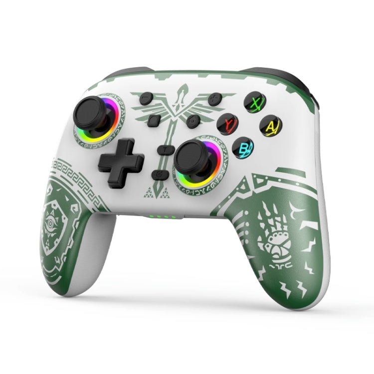Wireless Bluetooth Somatosensory Vibration Gamepad for Nintendo Switch/Switch PRO, Black Gold, White Green, Black, White - ORIWHIZNintendo AccessoriesNintendo Accessories GamepadsToys & Hobbies