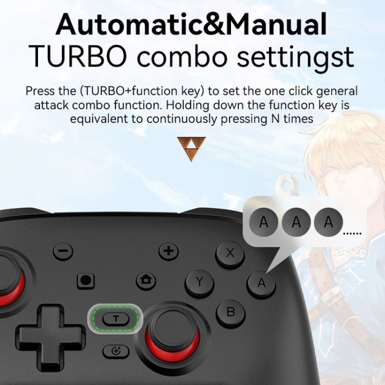 Wireless Bluetooth Somatosensory Vibration Gamepad For Nintendo Switch/Switch PRO - ORIWHIZNintendo AccessoriesNintendo Accessories GamepadsToys & Hobbies
