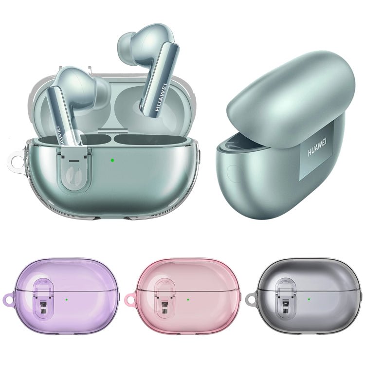 Wireless Earphone TPU+PC Protective Case with Metal Buckle, For Huawei FreeBuds Pro 3 - ORIWHIZ