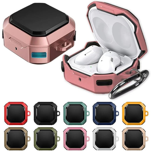 Wireless Earphones Thunder Battlegear Anti - fall Protective Case with Hook Up For Samsung Galaxy Buds Live - ORIWHIZ