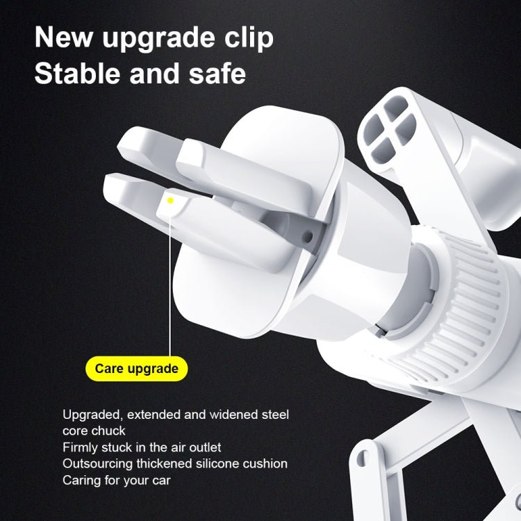 WK WA - S41 iDeal Series Car Gravity Bracket Car Air Outlet FoldingMobile Phone Holder Bracket, WA - S41 - ORIWHIZ