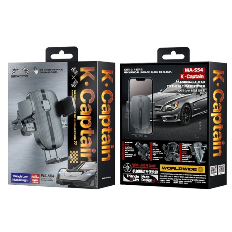 WK WA - S54 K Captain Speed Series Mechanic Car Air Outlet Holder, WA - S54 - ORIWHIZ