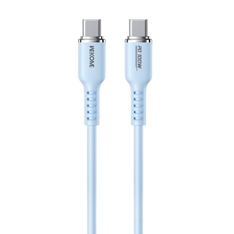 WK WDC - 11 100W USB - C/Type - C to USB - C/Type - C Silicone Data Cable, Length: 1.2m, WDC - 11 - ORIWHIZ